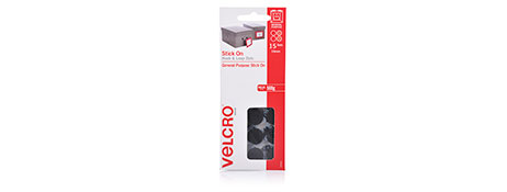 VELCRO BRAND HOOK & LOOP DOTS FOR SMOOTH SURFACES