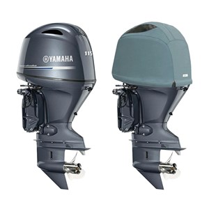 OCEANSOUTH VENTED OUTBOARD MOTOR COVER FOR YAMAHA Y20-V BY
