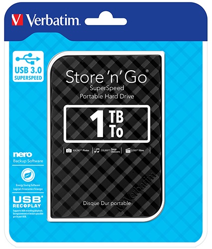 VERBATIM 64GB MICROSDXC CARD WITH ADAPTER - FAST STORAGE