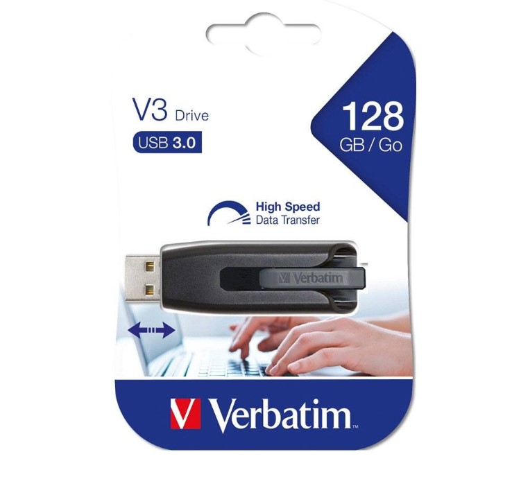 VERBATIM 64GB MICROSDXC CARD WITH ADAPTER - FAST STORAGE