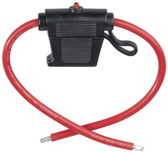 GENERIC/COMPONENT SUPPLIER WATER RESISTANT FUSE HOLDER WITH BLOWN FUSE INDICATOR