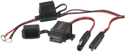 UNSPECIFIED MANUFACTURER WEATHERPROOF USB CHARGER WIRING KIT 2.1A FOR BIKES & BOATS