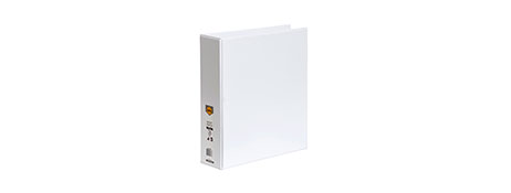 MARBIG DURABLE WHITE A4 INSERT BINDER - 400 PAGES