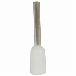 UNSPECIFIED MANUFACTURER WHITE FERRULE CRIMP TERMINALS (20 PACK) FOR SECURE WIRING