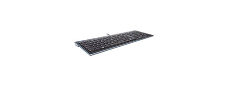 UNSPECIFIED MANUFACTURER PRODUCTIVITY WIRED KEYBOARD WITH ONE-TOUCH MEDIA CONTROLS