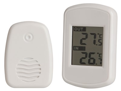 UNSPECIFIED MANUFACTURER WIRELESS INDOOR/OUTDOOR LCD THERMOMETER FOR HOME