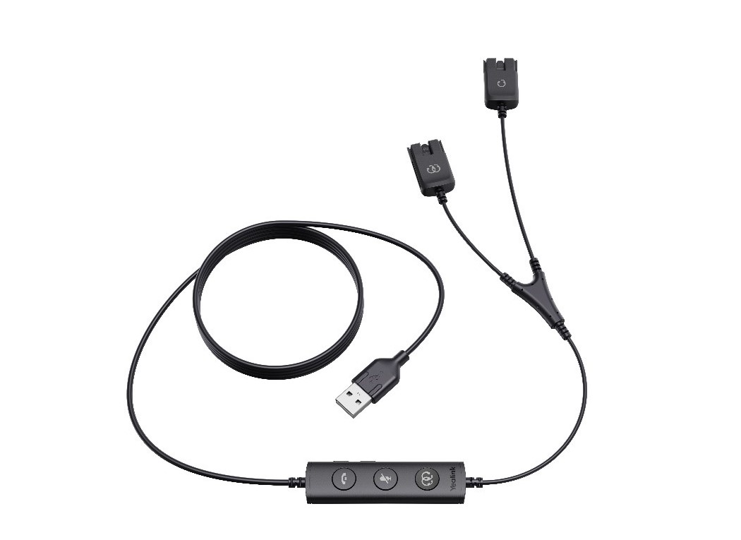 YEALINK QUICK DISCONNECT HEADSET CABLE FOR RELIABLE CONNECTION