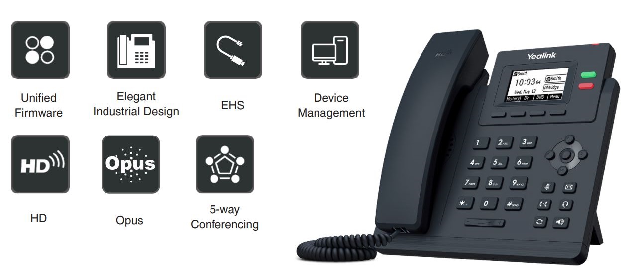 YEALINK T31P IP PHONE FOR RELIABLE GERALDTON BUSINESS CALLS