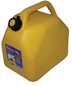 GENERIC/UNSPECIFIED MANUFACTURER YELLOW DIESEL FUEL SPOUT - SAFE & EASY REFUELING